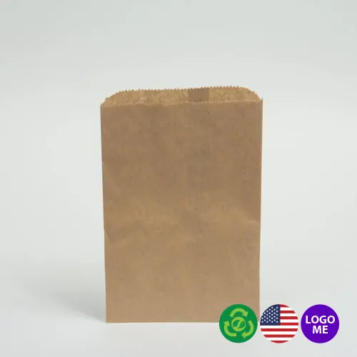 6.25X9.25 PAPER MERCH BAGS NAT KRAFT