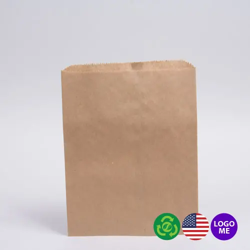 12X2.75X18 PAPER MERCH BAGS NAT KRAFT