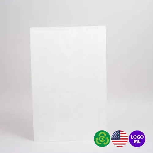 14X3X21 PAPER MERCH BAG-WHITE