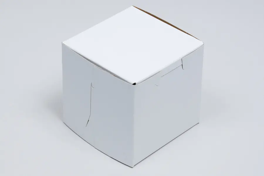 4X4X4 1PC BAKE BOX WHITE-NO WINDOW