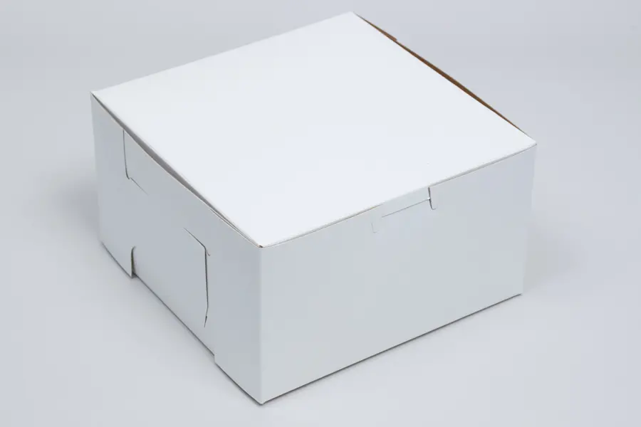 7X7X4 1PC BAKE BOX WHITE-NO WINDOW