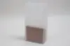 7.75X3.5X15 FROSTED TOTE CLEAR