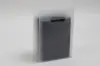 7X3.5X10.5 FROSTED TOTE-CLEAR
