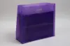 16X6X15 FROSTED TOTE-GRAPE