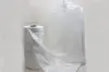 54" GARMENT BAG-WHITE 1MIL