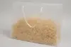 16X6X12 FROSTED ROPE HANDLE EUROTOTE-CLEAR
