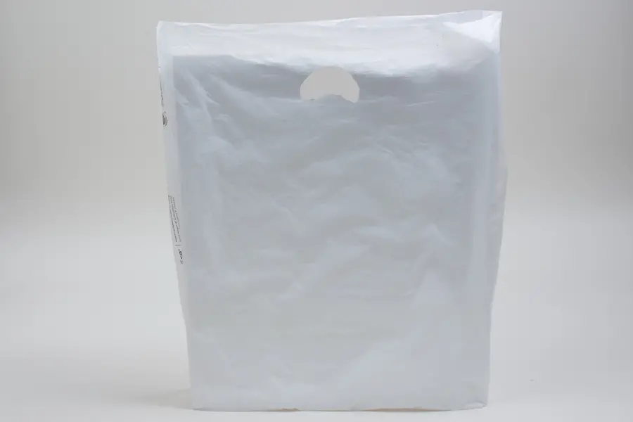 16X4X24 SUPER SATIN  WHITE BAGS