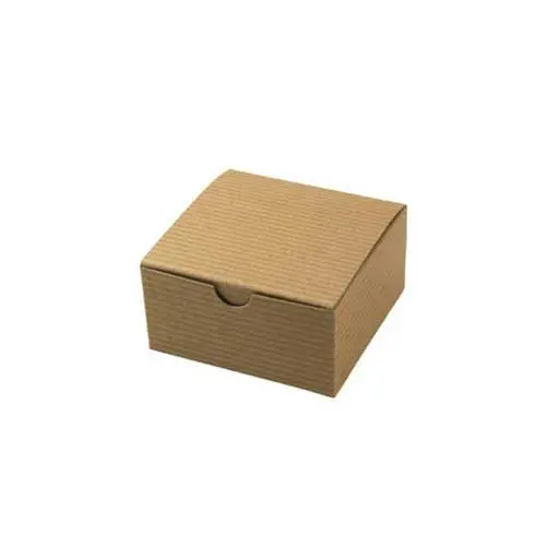 4X4X2 NATURAL KRAFT GIFT BOX