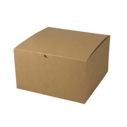 10X10X6 NATURAL KRAFT GIFT BOX