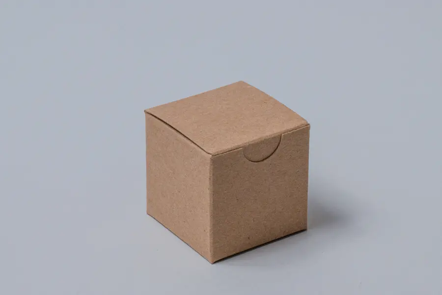 2X2X2 NATURAL KRAFT GIFT BOX
