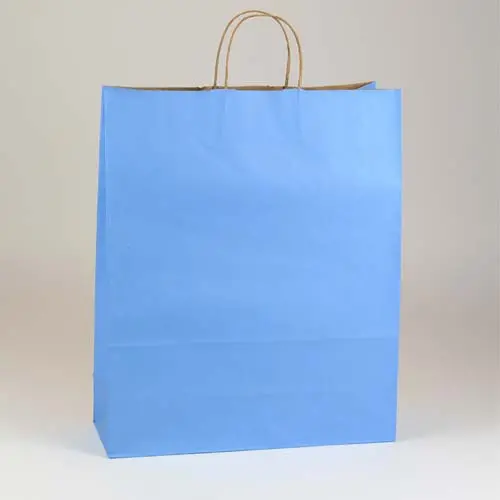 16X6X19 SHOP BAG COUNTRY BLUE