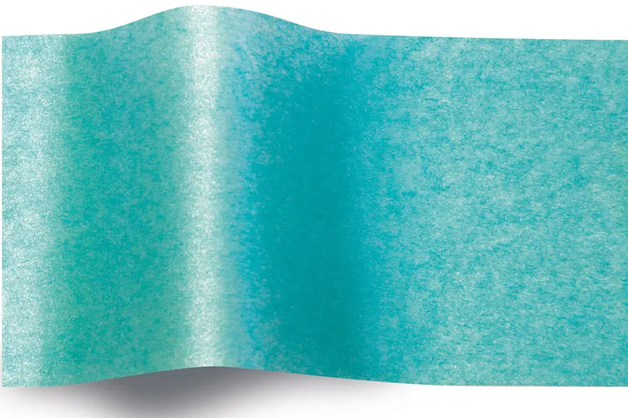 20X30 TISSUE BR. TURQ. PEARL "E"