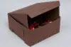 8X8X4 1PC BAKE BOX CHOCO-NO WINDOW