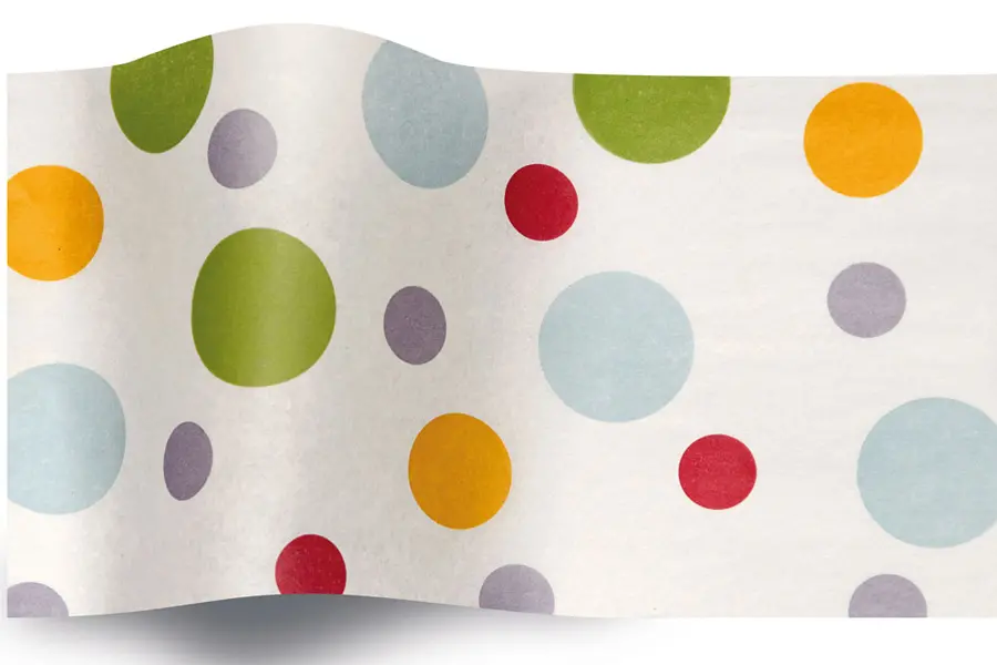 20X30 TISSUE ISLAND DOTS "B"