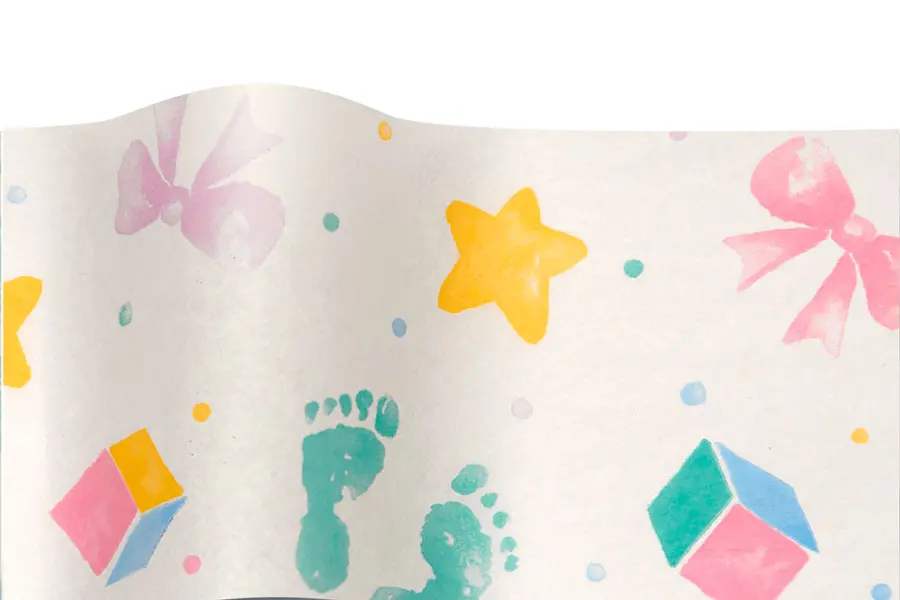 20X30 TISSUE BABY PRINTS "B"