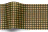 20X30 TISSUE GREEN GINGHAM "A"