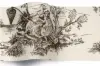 20X30 TISSUE BLACK TOILE "A"