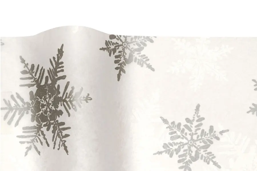 20X30 TISSUE PEARL/SILVER SNOW "B"