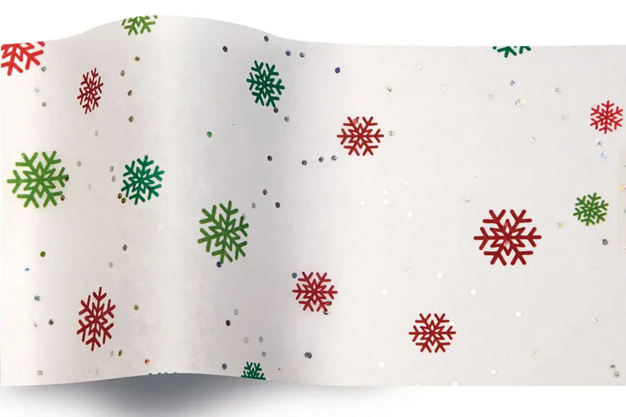 20X30 TISSUE JUST SNOWFLAKES "B"