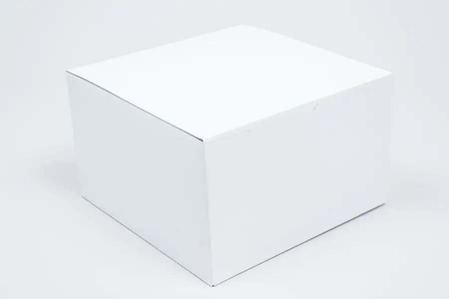 9X9X5.5 WHITE GIFT BOX