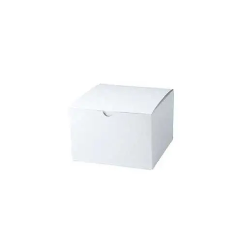 6X4.5X4.5 WHITE GIFT BOX