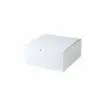 8X8X3.5 WHITE GIFT BOX