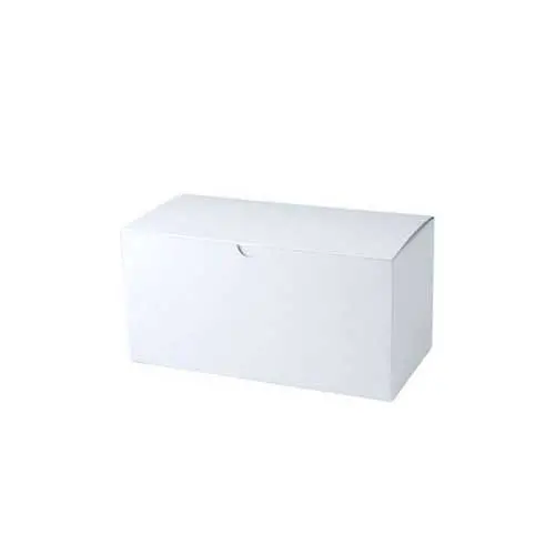 9X4.5X4.5 WHITE GIFT BOX