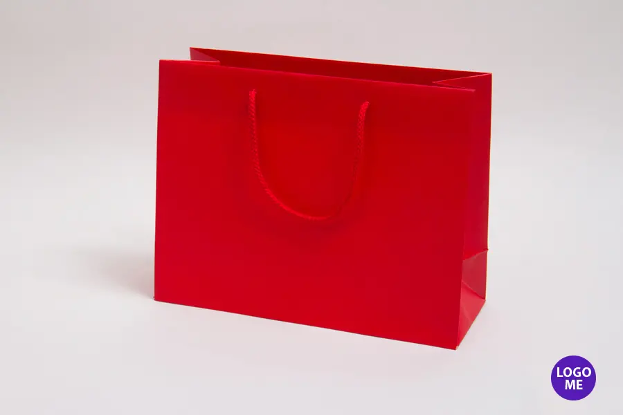 13X5X10 MATTE RED EUROTOTE