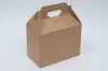 8-7/8 X 5 X 6-3/4 NAT KRAFT GABLE BOX 10 LB