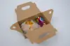 8-7/8 X 5 X 3-1/2 NAT KRAFT GABLE BOX 5LB