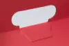 9-1/2 X 5 X 5 RED GABLE BOX