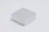 #33D JEWELRY BOX-SILVER LINEN
