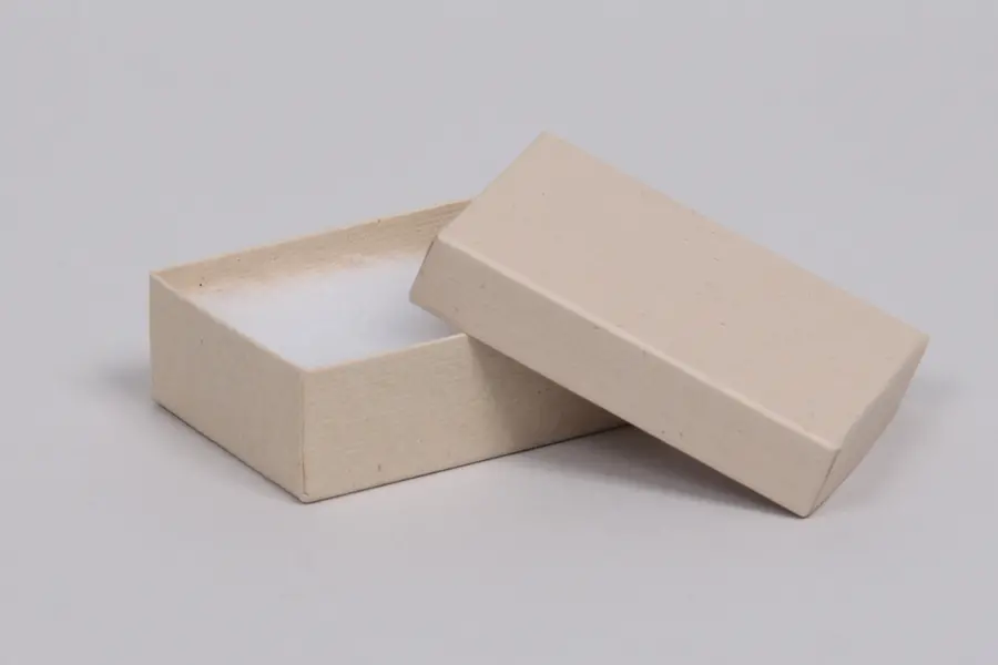#32 JEWELRY BOXES-OATMEAL STRIPE