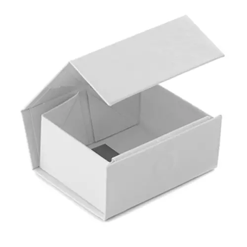 2-5/8X2X1-3/16 GLOSS WHITE MAGNETIC BOX