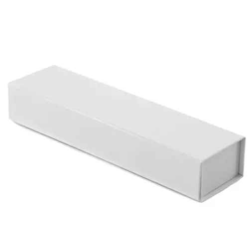 8X2X1-1/4 GLOSS WHITE MAGNETIC BOX