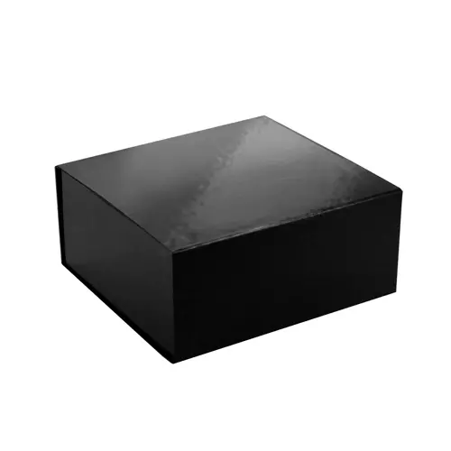 10X10X4-1/2 GLOSS BLACK MAGNETIC BOX