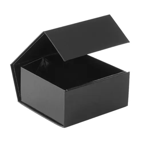 4-1/8X4X2 GLOSS BLACK MAGNETIC BOX