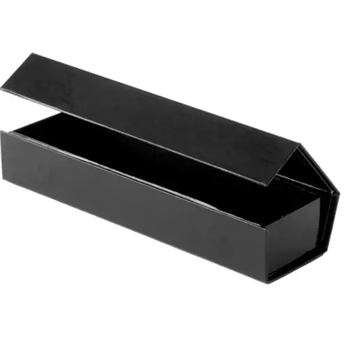 8X2X1-1/4 GLOSS BLACK MAGNETIC BOX