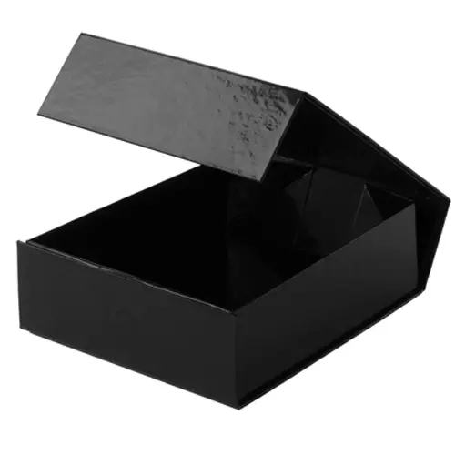 5-1/2X7X2 GLOSS BLACK MAGNETIC BOX