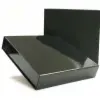 9-1/2X9-1/4X1-3/4 BLACK GLOSS MAGNETIC BOX
