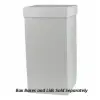 6X6X12 HIWALL WHITE