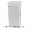 4X4X9 HIWALL WHITE