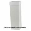4X4X12 HIWALL WHITE