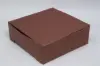 8X8X3 1PC BAKE BOX CHOCO-NO WINDOW