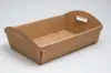 12-1/2 X 8-5/8 X 3-5/16 CESTO TRAY NATURAL E-FLUTE