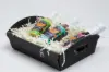 8-5/8 X 6-1/16 X 2-3/8 CESTO TRAY BLACK E-FLUTE