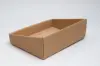 12-1/8 X 9-3/8 X 4-1/8 HI BACK FOLDING TRAY NATURAL E-FLUTE