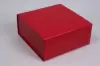 10X10X4-1/2 MATTE RED MAGNETIC BOX