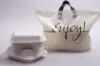 19X12X9 SOFT LOOP CREAM ENJOY BAG