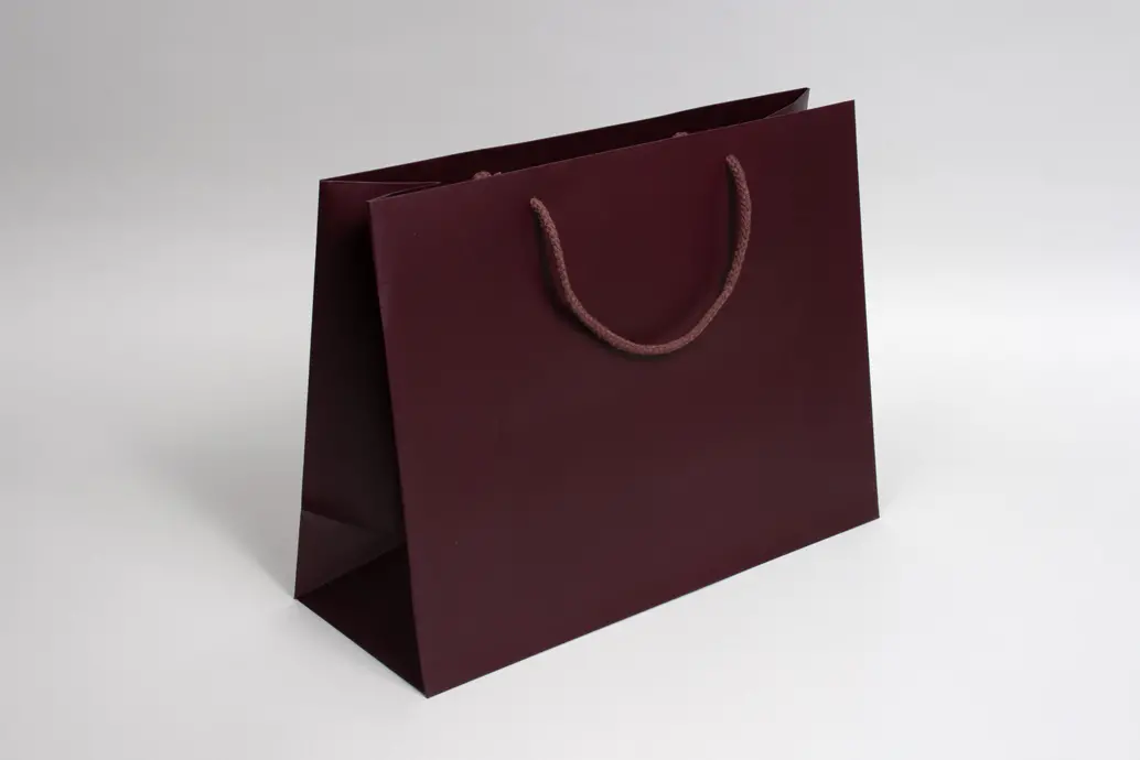 13X5X10 MATTE MAROON EUROTOTE